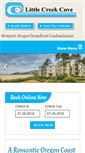 Mobile Screenshot of littlecreekcove.com